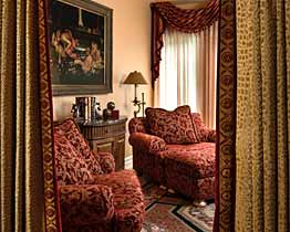 W. Bloomfield, MI, Private Residence, Sitting Room, Master Suite<br>Photograph by Beth Singer